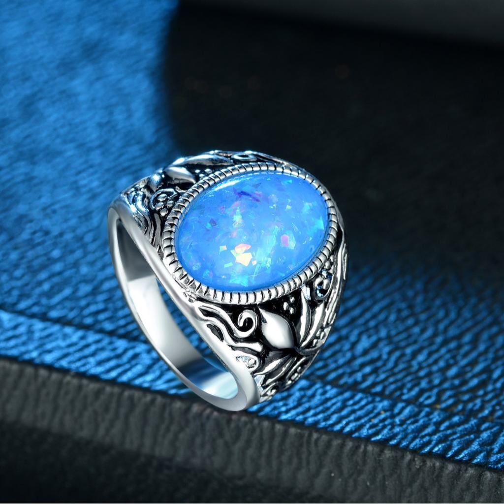 Ring Retro Jewelry Three Colors Optional