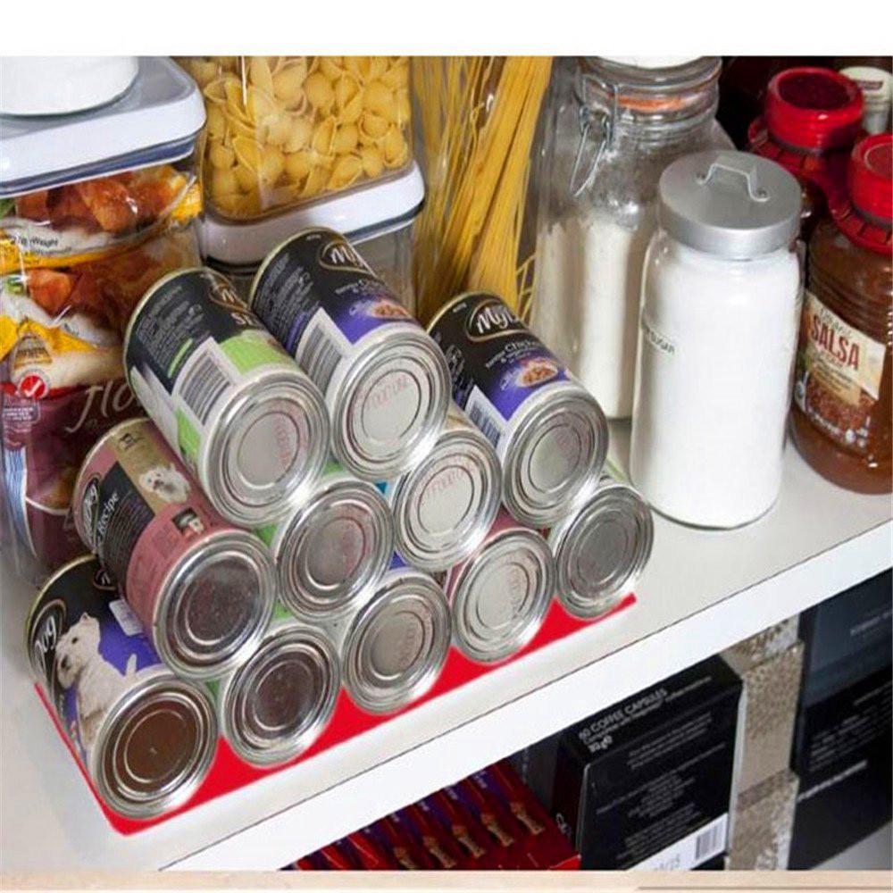 Kühlschrank Dosenbier Weinflaschenregal Organizer Halter Matte Stapeln Ordnungswerkzeug