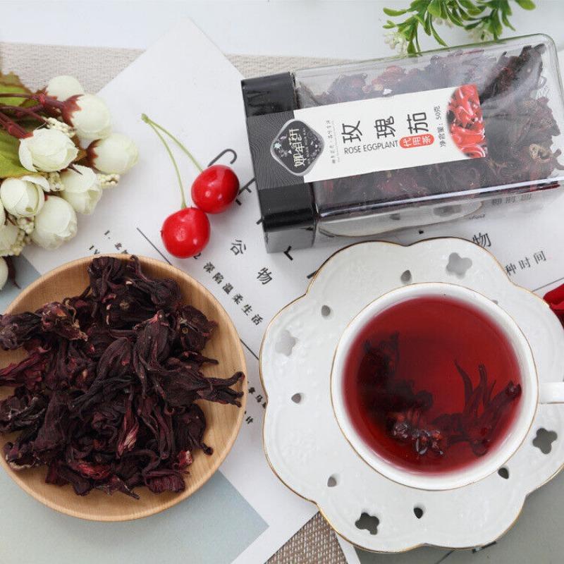 50 Keluo Shen Fang Ceai de flori de vinete și trandafiri din plante sănătoase