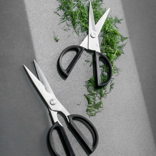 Kai Michel BRAS Kitchen Scissors, Small, Stainless Steel, Made In Japan, BK0202, Perfect for Fine Work and Finishing
