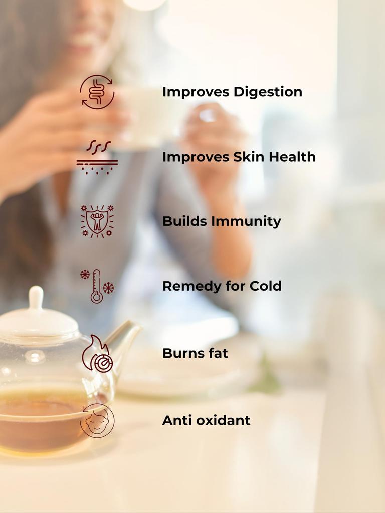 Namhya Kashmiri Kahwa Tea Bags | Boosts Mood & Energy | Aids Digestion | Rich in Antioxidants | Saffron, Cardamom, Cinnamon & Cloves | Balan
