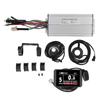 Sinuswellen-Motorcontroller LCD8H Panel Daumengas-Kit für 48V 1000W 1500W Motor Elektrofahrrad Roller