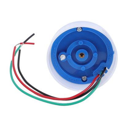 10A Lichtsteuerungsschalter Sensor Fotozellensensor Dämmerung bis Morgengrauen Automatisch mit Automatischer Beleuchtungserkennungsschaltung für Außenleuchten