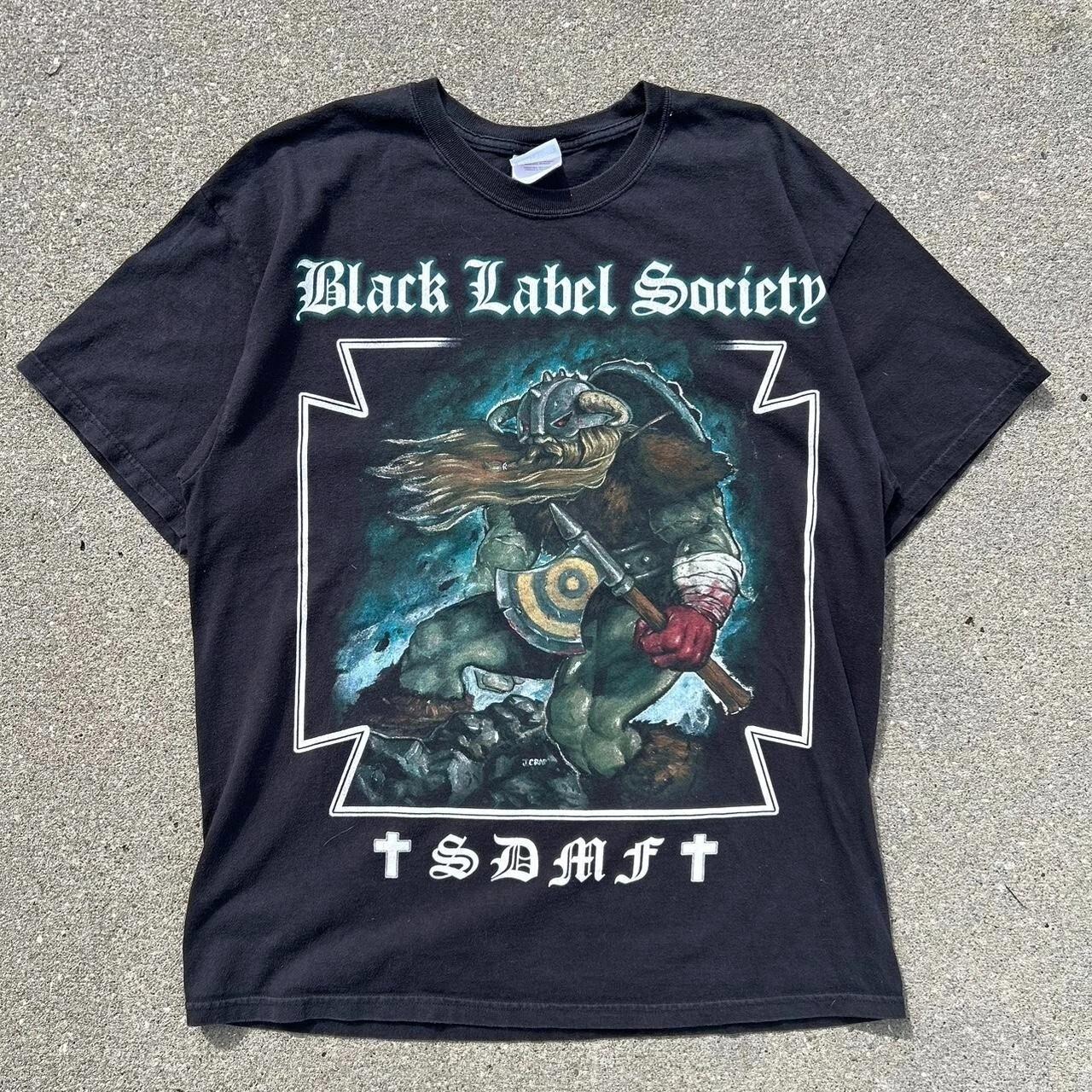 Black Label Society Tour Band Black Unisex T shirt Reprint S-5XL WA4050 S