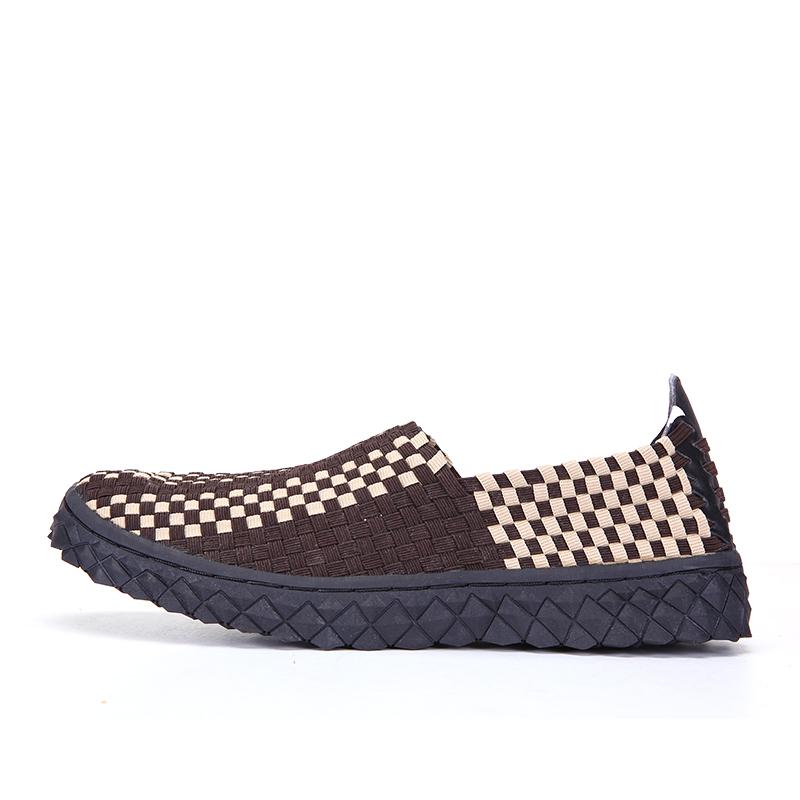 Summer Men Braid Beach Shoes Women Casual Weave Slip On Outdoor Flats Tennis Sneakers for Couples