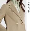 ELLASSAY Women's Pure Wool Double-faced Coat