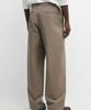 Masimodutti Cotton Linen Poplin Barrel Fit Pants