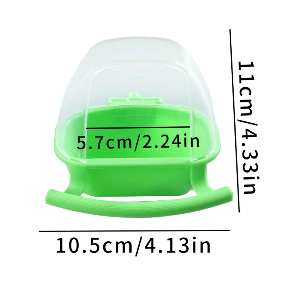 

Защищенный от брызг диспенсер для корма для птиц, пластиковый контейнер для корма для попугаев, кормушка для птиц, кореллы