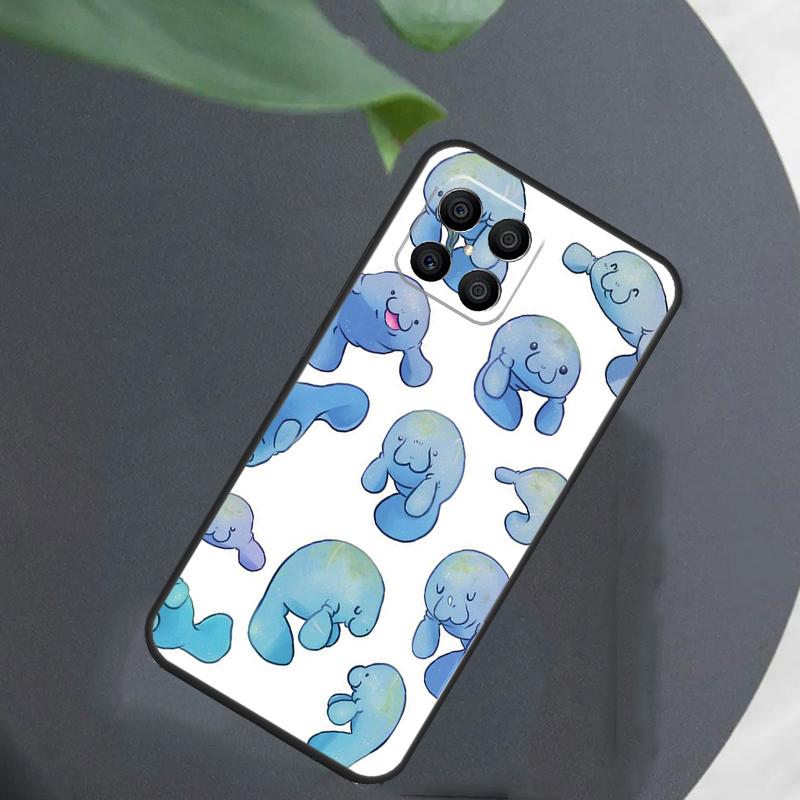 

Милый Детеныш Ламантина Чехол Для Honor Magic 7 Lite 6 5 8 Pro Для Honor 200 400 70 90 X8c X8b X9a X9b X9c X9d Win RT Honor Magic5 Pro