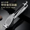 Garlic Press Easy To Squeeze and Clean with Soft Ergonomic Handle Zinc Alloy Mincer & Crusher