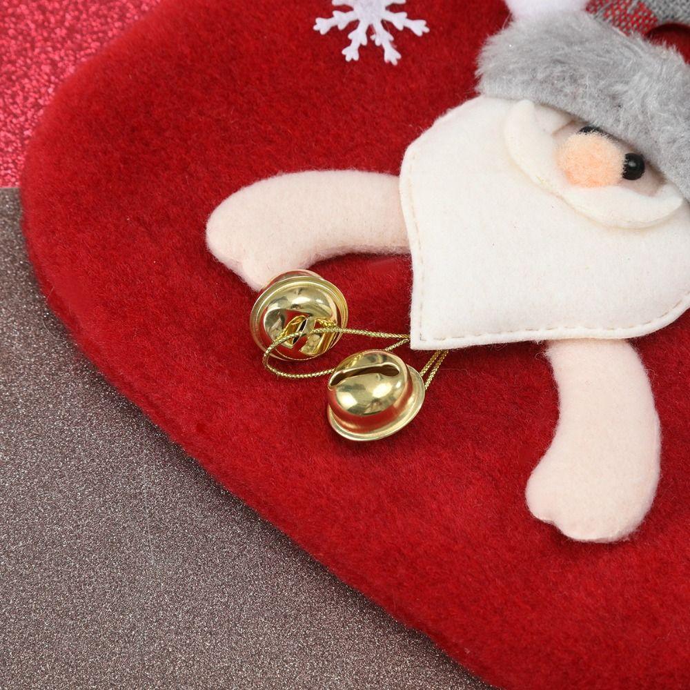 Cartoon Children Stocking Bag Cloth Fruit Packaging Box Christmas Handbag  Children Gifts