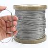 0.1-2MM Marine Grade 316 Single Stainless Steel Wire Rod Tiny Soft or Rigid  Stroke Line Fishing Banding Clothesline