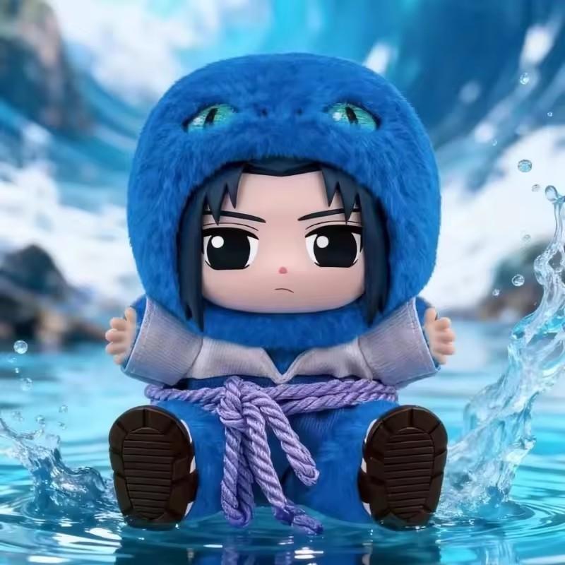 Beautiful En Stock Genuino TOPTOY EAKI Naruto Sentado Fiesta Konohagakure San'in Jiraiya Orochimaru Tsunade Linda Caja Ciega De Peluche Ju