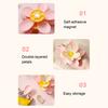 Clip Double-Layer Flowers Magnetic Fridge Magnets Snack Bag Sealer