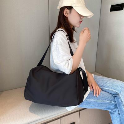 Tide Brand Sports Fitness Bag with Shoe Compartment Travel Bag Dry and Wet Separation Swimming Bag Short Trip Large Capacity Messenger Bag