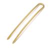 5pcs/Lot 100x3mm Metal Hairpin Hair Colets Clip Fork Jewelry For Women Vintage Tiara Aesthetic Accessories U Shape Pin Hairclip