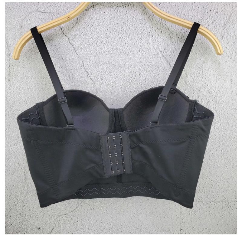 High-quality Handcrafted Crystal Bead Shell-patterned Mini Tank Top Strapless Dancer Performance Lightweight Luxury Retro Fitted Top Camis & Tank Tops