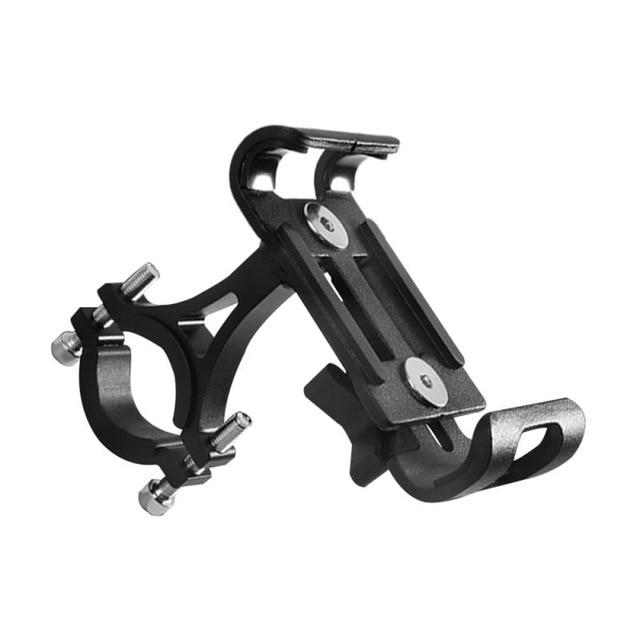 Motorcycle Bike Phone Holder Aluminum Alloy Anti-slip Bracket Bike GPS Clip Universal For IPhone Xiaomi Samsung Car Accessories