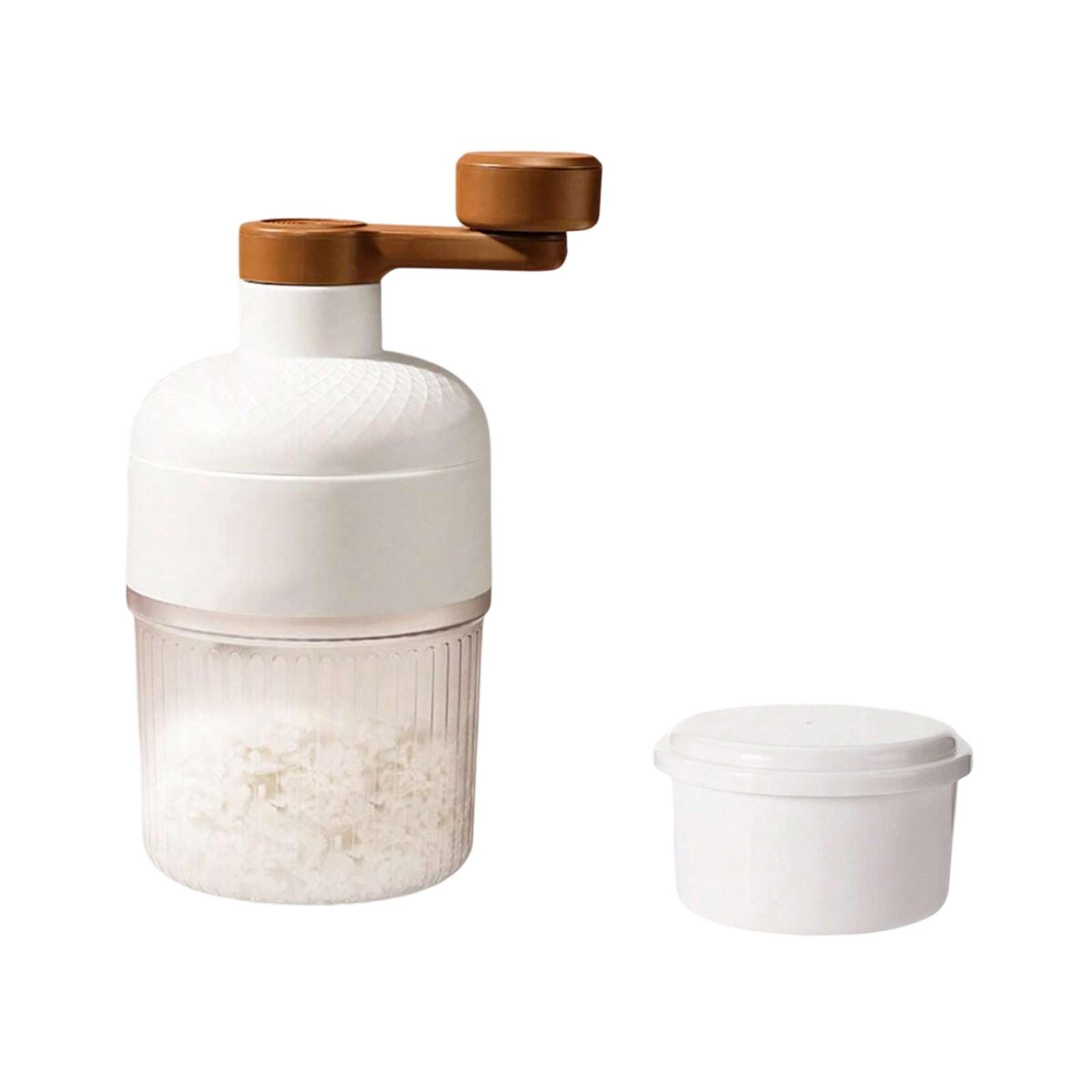 Ice Shaver Portable Ice Crusher With Ice Molds Trays, Slushie Machine, Ice Slushy Maker, Manual Ice Crusher