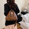 Korean Style Vintage Multi-Purpose Backpack & Tote with Coin Purse - 2025 Trendsetting Large-Capacity Commuter Bag