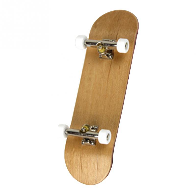 Premium Complete Wooden Fingerboard Finger Skate Board With Grit Box And Foam Tape