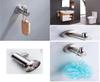 Modern Minimalist Stainless Steel Towel Rack Bathroom Storage Organizer With Hooks For Hotel And Home Use