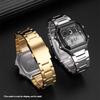 Cinturino in acciaio inossidabile da 18 mm Per Casio Quadrato Piccolo 3299 AE-1200WH/1300WH W-218 AE1200 cinturino in metallo 18mm Braccialetto