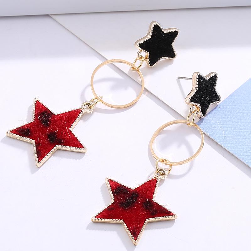 Colorful Mermaid Earrings: Cute Animal Drip Oil Studs for Women