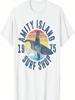 Amity Island 1975 Jaws Surf Shop Women's Pure Cotton TShirt, Pure Cotton HighQuality Print, Durable And LongLasting, Casual And Fashionable