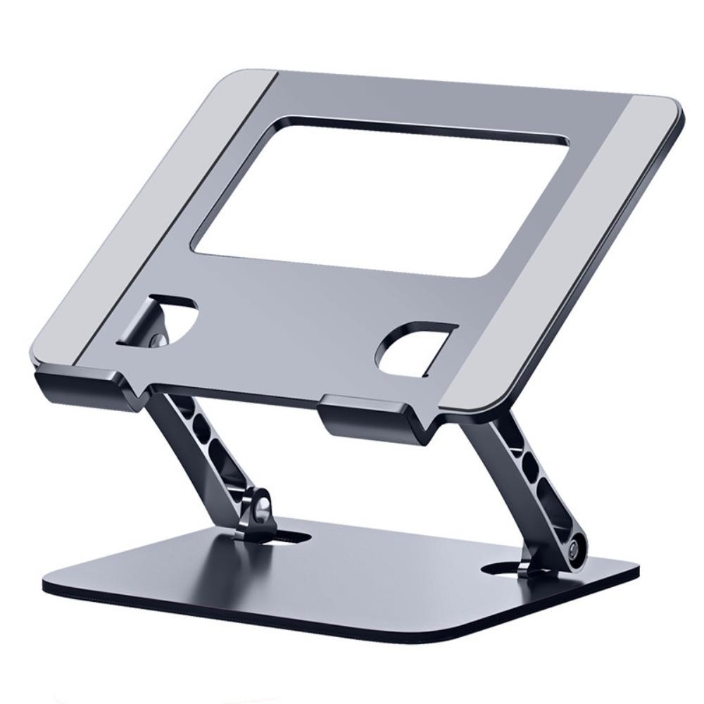 

Adjustable Laptop Stand Heat Dissipation Laptop Metal Bracket Portable Laptop Holder Tablet сірий