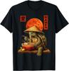 Turtle Ramen Japanese Art Funny Anime Graphic Tee Kawaii T-Shirt