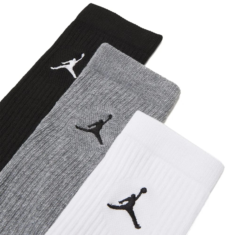 Jordan Everyday Crew Socks 3 Pairs DX9632-914