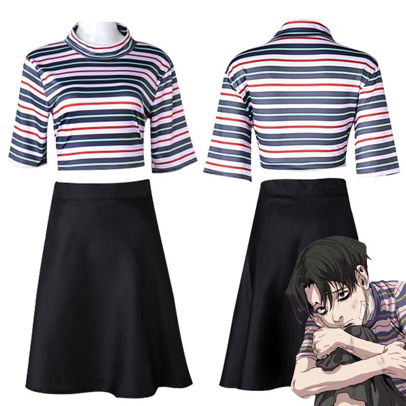 Killing Adults Stalking Anime Fans Cosplay Costume Makeup Accessories Party