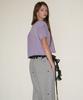 RONRON Star Embroidery Sweat Jogger Pants Gray