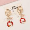 Cute Fortune Cat Keychain Maneki Neko Cat Pet Paw Sakura Original Keyring