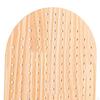Wooden Pegboard Display Stand Jewelry Rack Space Saving Keyring Holder Organizer for Countertop