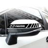 2Pcs Car Rearview Mirror Side Decal Stripe Sticker Vehicle Body For Mazda 3 6 CX5 2 CX3 CX9 MX5 RX8 Axela Demio MS CX5 2 Axela Demio Atenza MS GJI GH