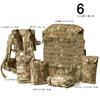 Militärstandard FILBE Rucksack Armee Taktischer Rucksack Vollständiges System [MT] Multi-Terrain