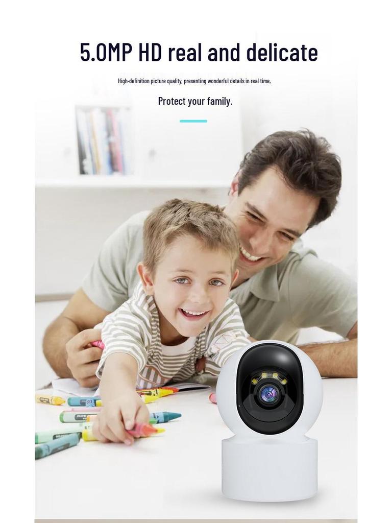 Wireless HD Indoor Baby Monitor with Night Vision