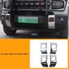 For Chery Jetour T1/Freedom 2025 + Car Style Front Rear Bumper Fog Lamp Cover Protector Decoration Accessories Exterior Sticker