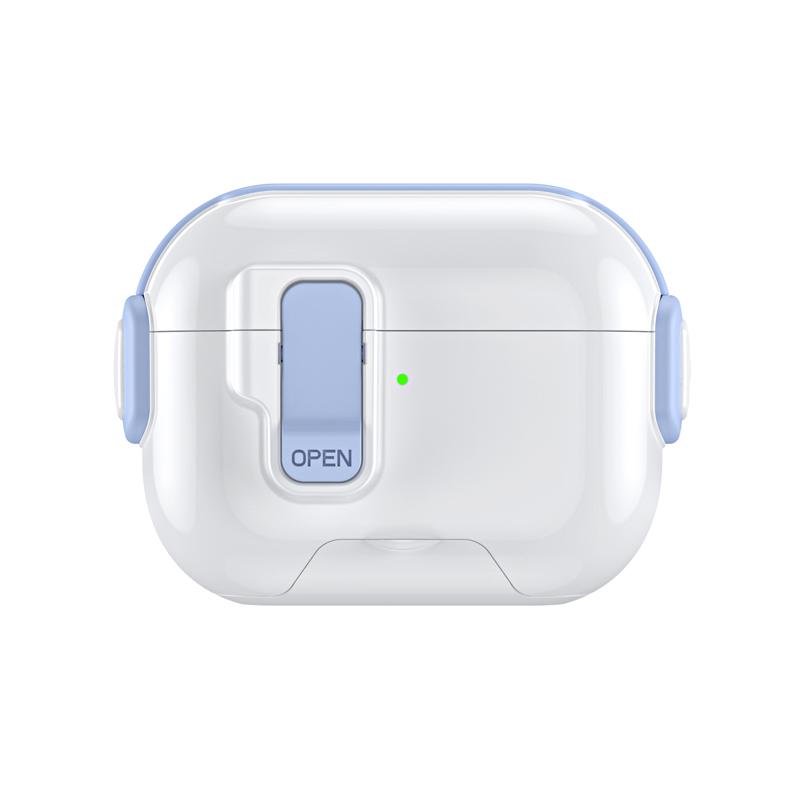Music Fairy Magnetic Snap-On Automatic Lid Hidden Stand Earphone case Creative Design For Airpods 4 Pro 3 Pro 2/Pro