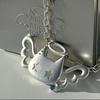 1 Piece Personality Super Big Choker Clavicle Chain Angel Cat Pendant Necklace Hip Hop Jewelry Accessories Gifts