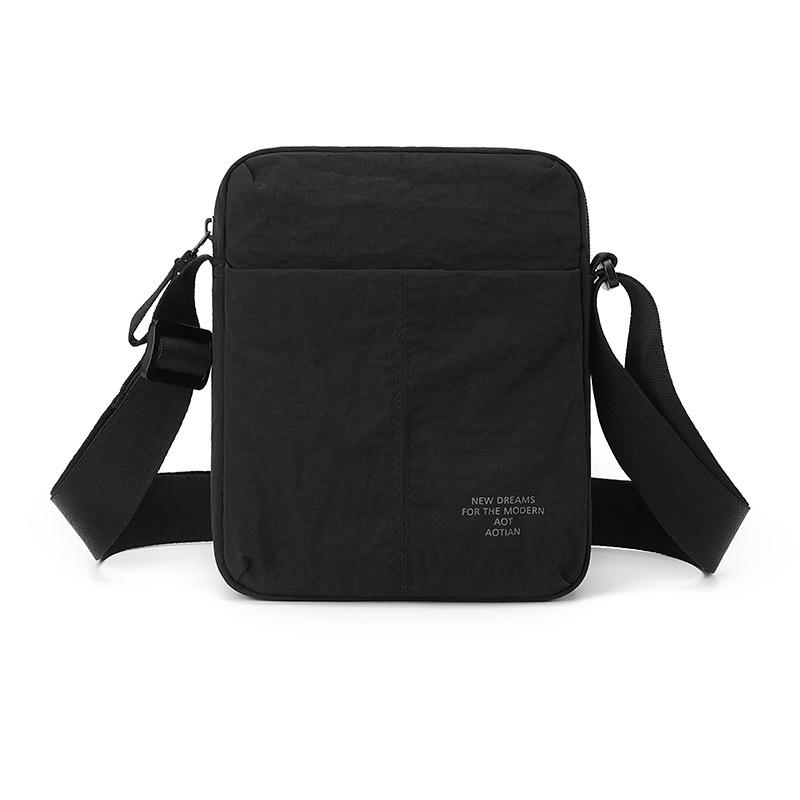 Men's Nylon Crossbody Bag Lightweight Water Resistant Shoulder Sling Messenger Travel Bag