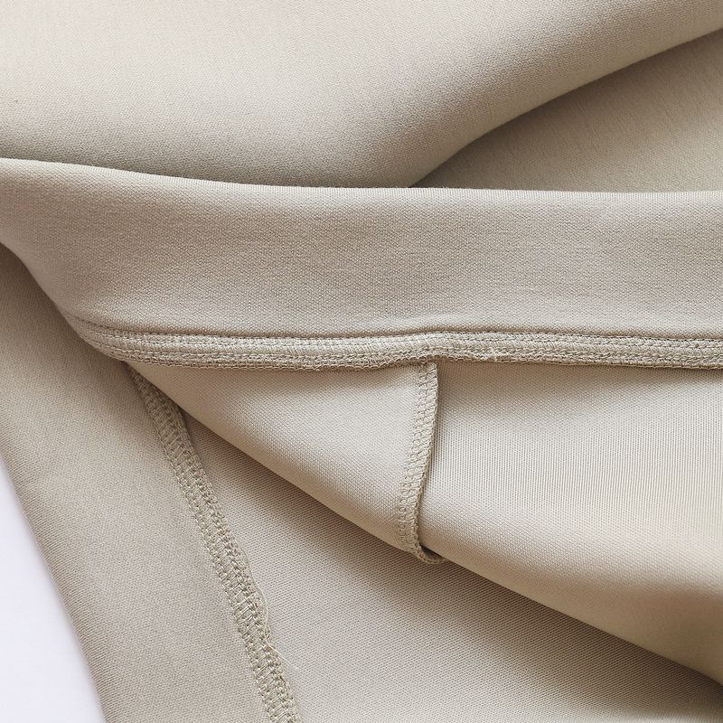 Orders Exported to Japan Air Layer Plus size Hoodie Men's and Women's Same Style Autumn New round Neck Pullover Long sleeve Solid Stretch 32342