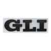 3D Metal GIL Letter Badge Sticker Rear Trunk Emblem Decal High-Quality Automotive Exterior Accessories