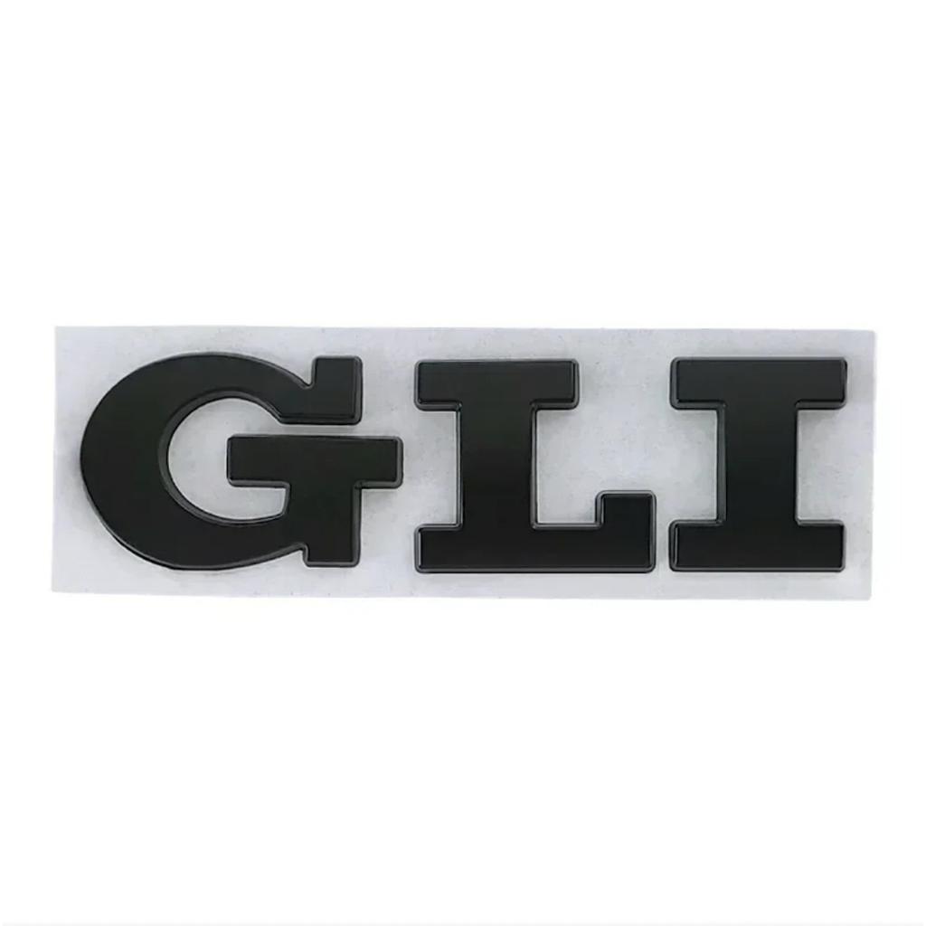 3D Metal GIL Letter Badge Sticker Rear Trunk Emblem Decal High-Quality Automotive Exterior Accessories