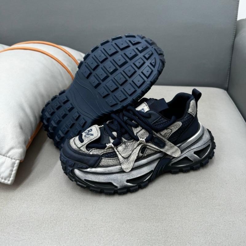 Men's shoes high-end autumn and winter platform rebound dad shoes muffin shoes young and comfortable casual sports shoes