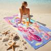 1Pc Rainbow Unicorn Fantasy Beach Towel Microfiber Beach Towel Thin Absorbent For Beach Swimming Yoga Bath Sports 0917117