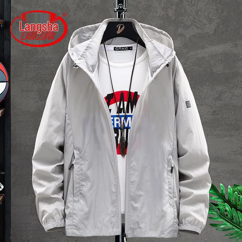 Langsha Men s UV Protection Sun Jacket M