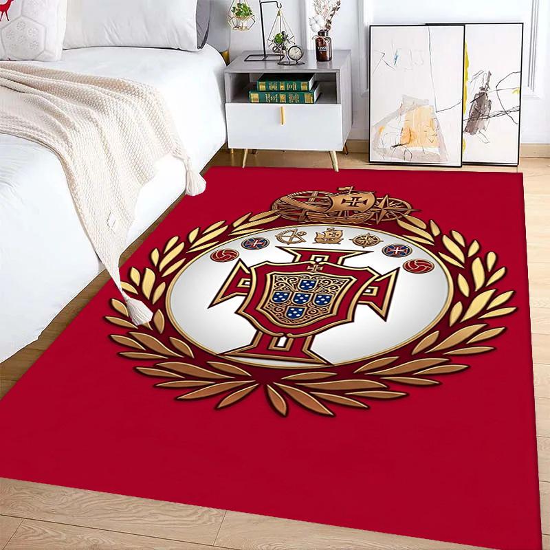 Portuguese Heritage Emblem carpet printing Living room and bedroom mats Dormitory decoration Doormat Christmas gifts